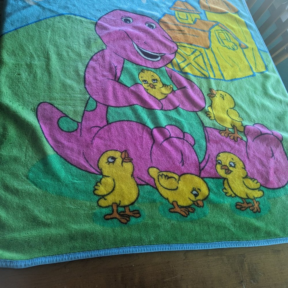 San Marcos Barney Blanket